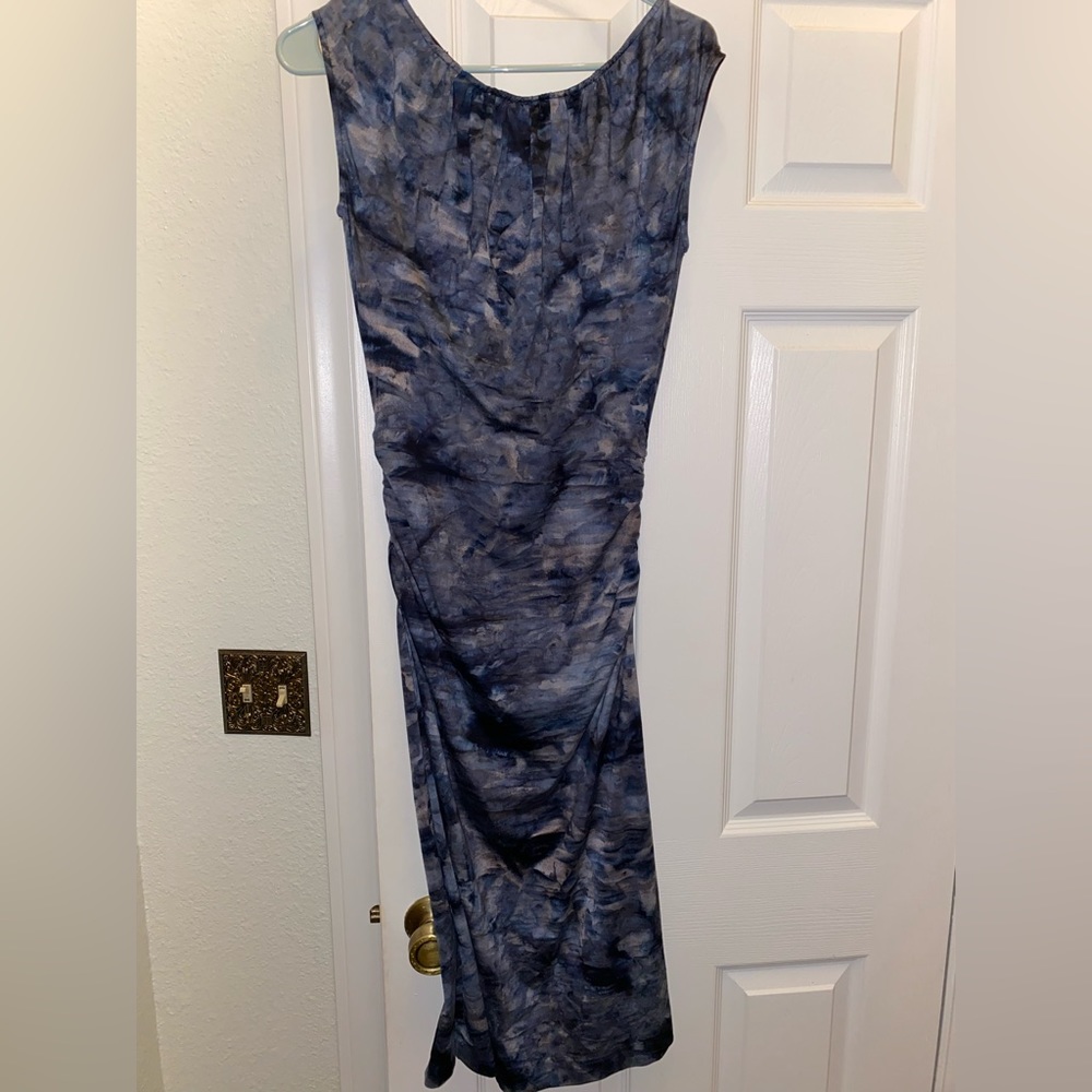 CATHERINE JANE BLUE 💎SLEEVELESS FITTED BODY-CON DRESS (EUC)  Size 1